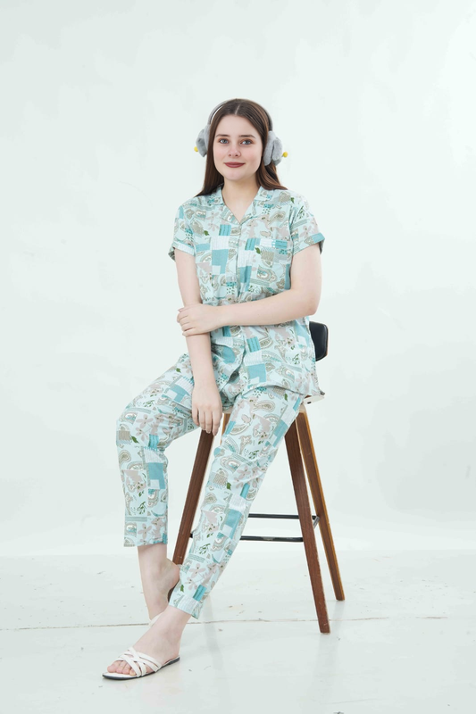 Muted Breeze Braless Loungewear